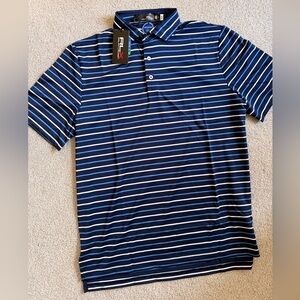 Ralph Lauren
RLX Classic Fit Airflow Jersey Stripe Polo